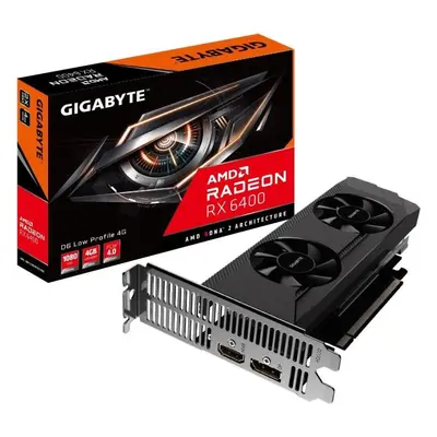 Grafická karta GIGABYTE Radeon RX 6400 D6 LOW PROFILE 4G