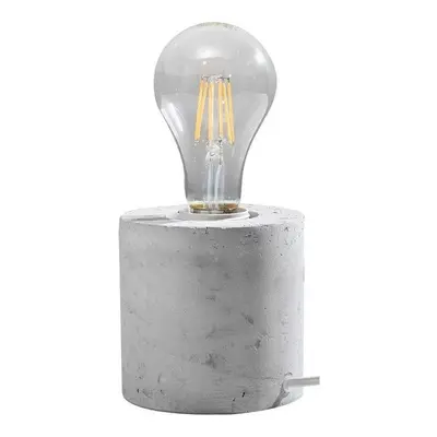 Stolní lampa Stolní lampa SALGADO 1xE27/60W/230V beton