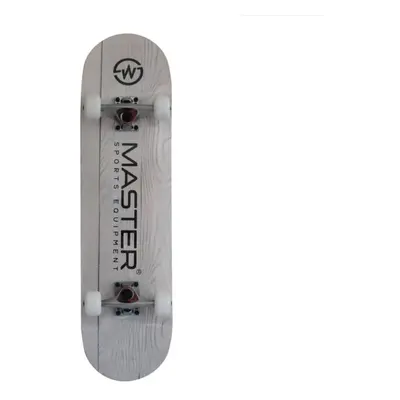 Skateboard MASTER Experience Board white wood