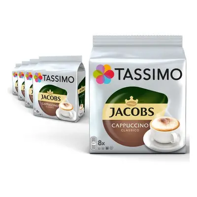 Kávové kapsle TASSIMO kapsle KARTON Jacobs Cappuccino 40 nápojů