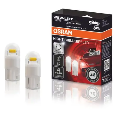 LED autožárovka Osram Night Breaker LED W5W (CZ homologace)