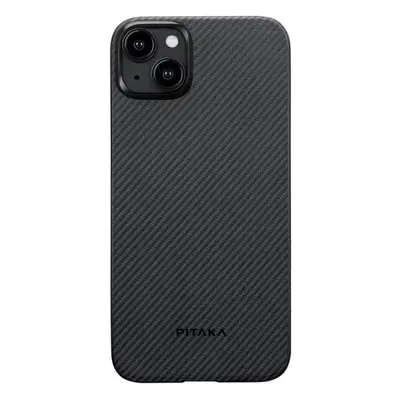 Kryt na mobil Pitaka MagEZ 4 600D Case Black/Grey Twill iPhone 15 Plus