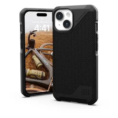 Kryt na mobil UAG Metropolis LT MagSafe Kevlar Black iPhone 15