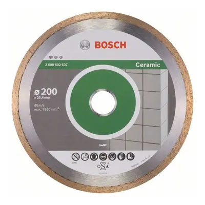 Diamantový kotouč BOSCH Standard for Ceramic 200x25.40x1.6x7mm 2.608.602.537