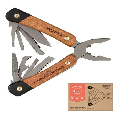 Multitool Gentlemen's Hardware MultiTool 12v1 potaženo titanem - kleště