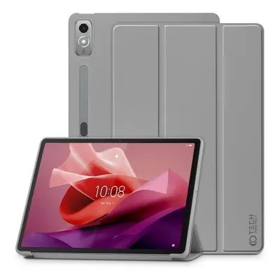 Pouzdro na tablet Tech-Protect Smartcase Pouzdro na Lenovo Tab P12 12.7'', šedé