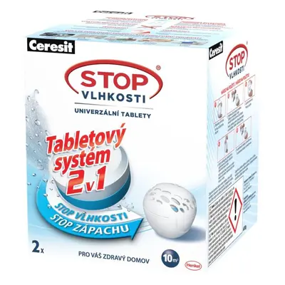 Pohlcovač vlhkosti STOP VLHKOSTI Micro 2v1 náhradní tablety 2 x 300 g