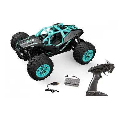 RC auto DF drive and fly models Fun-Racer 4WD RTR tyrkysový