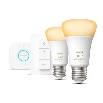 LED žárovka Philips Hue White Ambiance 8W 1100 E27 Promo starter kit