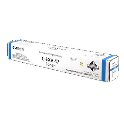 Canon originální toner CEXV47, cyan, 21500str., 8517B002, Canon IRA C250,255,350,351,355,IR-C250