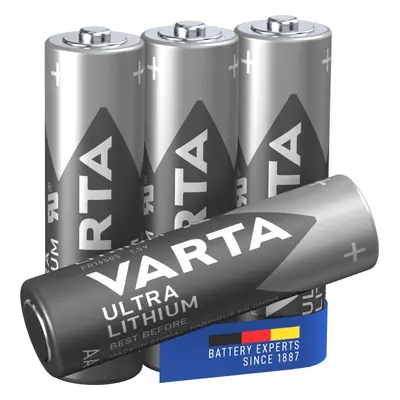 Jednorázová baterie VARTA lithiová baterie Ultra Lithium AA 4ks