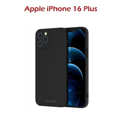 Kryt na mobil Swissten Soft Joy pro Apple iPhone 16 Plus černé