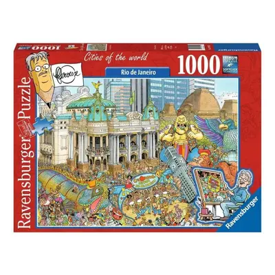 RAVENSBURGER Puzzle Města světa: Rio de Janeiro 1000 dílků