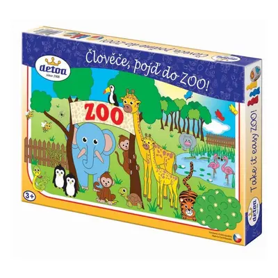 Společenská hra Detoa Člověče, pojď do ZOO!