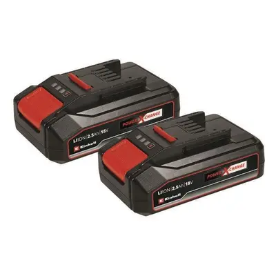 Nabíjecí baterie pro aku nářadí EINHELL Baterie TwinPack Power X-Change 18 V (2x2,5 Ah)