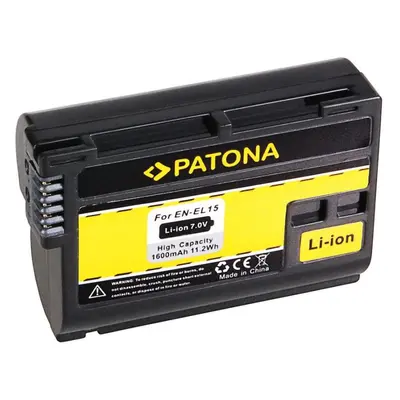 Baterie pro fotoaparát PATONA pro Nikon EN-EL15 1600mAh Li-Ion 7V