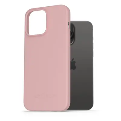 Kryt na mobil AlzaGuard Matte TPU Case pro iPhone 15 Pro Max růžový