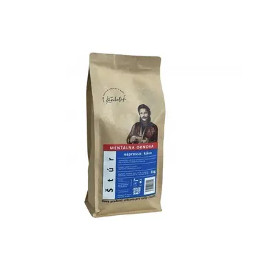 Káva KÁVOHOLIK Štúr Espresso A/R, 80/20, 1000 g, zrno