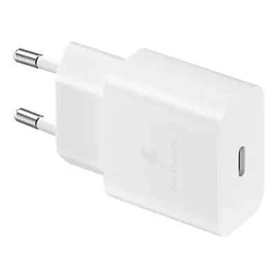 Nabíječka do sítě Samsung USB-C 15W Cestovní nabíječka White (OOB Bulk)