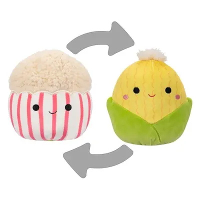 Plyšák Squishmallows 2v1 Kukuřice Conrad a popcorn Arnel