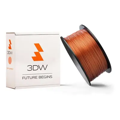 3DW - PLA filament 1,75mm měděná, 0,5 kg, tisk 190-210°C