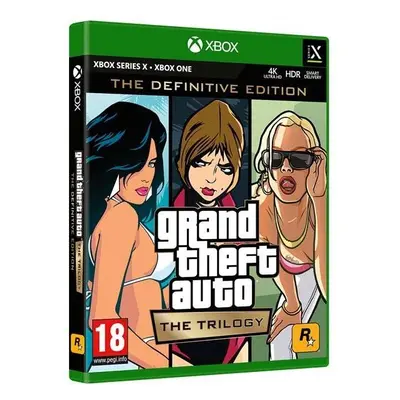 Hra na konzoli Grand Theft Auto: The Trilogy (GTA) - The Definitive Edition - Xbox