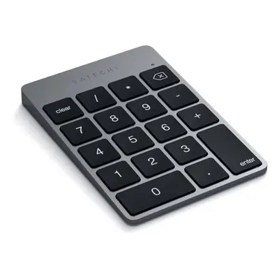 Numerická klávesnice Satechi Aluminum Slim Wireless Keypad - Space Grey