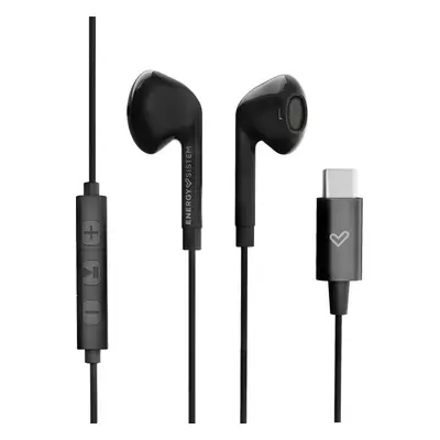 Sluchátka Energy Sistem Earphones Smart 2 Type C Black