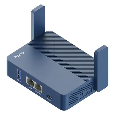 WiFi router CUDY AX3000 2.5G Wi-Fi 6 VPN Travel Router