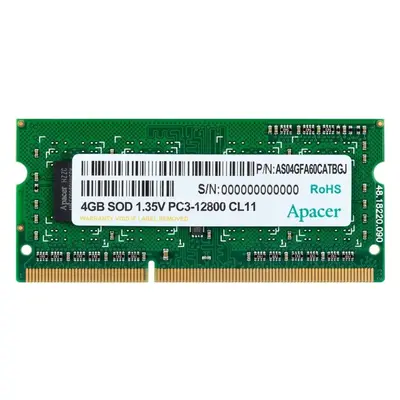 Operační paměť Apacer SO-DIMM 4GB DDR3 1600MHz CL11