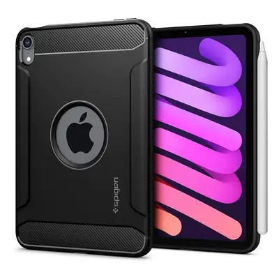 Pouzdro na tablet Spigen Rugged Armor Black iPad mini 6 2021