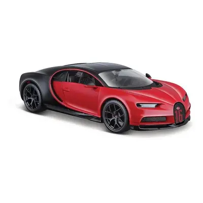 Kovový model Maisto Bugatti Chiron Sport, červeno-černá