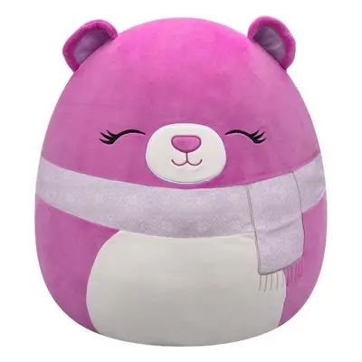 Plyšák Squishmallows Medvěd se šálou Crisanta