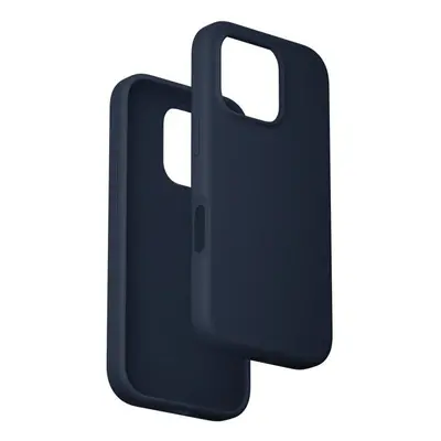 Kryt na mobil Vention Liquid Silicone Case for iPhone 16 Pro with MagSafe Midnight Blue