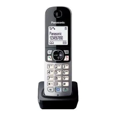 Telefon pro pevnou linku Panasonic KX-TGA681FXB Black, přídavná ručka