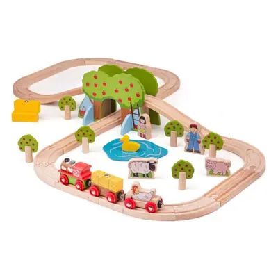 Vláčkodráha Bigjigs Rail Farma