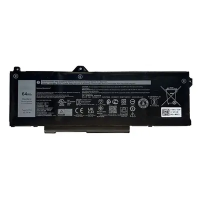 Dell Baterie 4-cell 64W/HR LI-ON pro Latitude 5421,5521, 5431, 5531, Precision 3470, 3561,3571