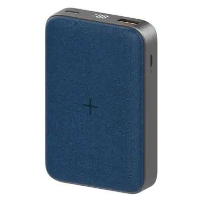 Powerbanka Eloop EW35 10000mAh Wireless + PD (18W+) Blue