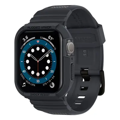 Řemínek Spigen Rugged Armor Pro Gray Apple Watch SE/6/5/4 44mm