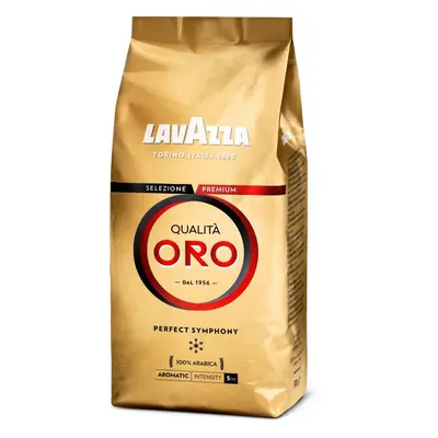 Káva Lavazza Qualita Oro, zrnková káva, 500g