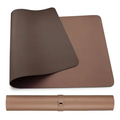 Podložka pod myš MOSH Dual sided Table mat tmavě hnědá / bledě hnědá M