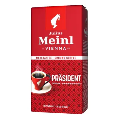 Káva Julius Meinl Präsident Fine Ground 500g, mletá káva