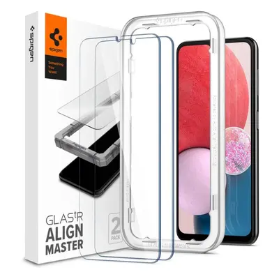 Ochranné sklo Spigen AlignMaster Glas.tR 2 Pack Samsung Galaxy A13