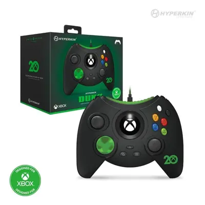 Herní ovladač Hyperkin Duke Wired Controller (Xbox 20th Ann.LE) (Black) Official Licensed by Xbo