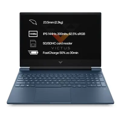 Herní notebook VICTUS by HP 15-fb2932nc Performance blue