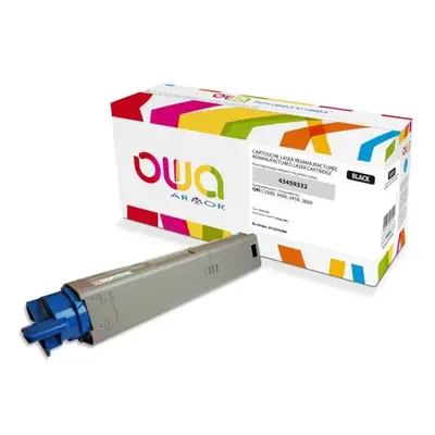 OWA Armor toner kompatibilní s OKI 43459332, 2500st, černá/black