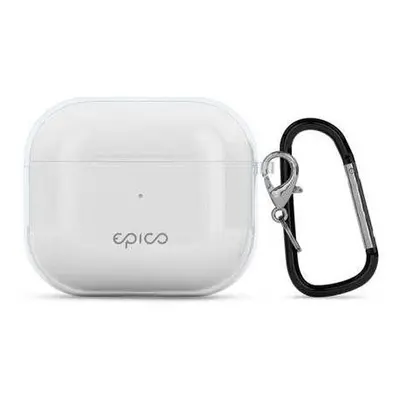 Pouzdro na sluchátka Epico TPU Transparent Cover Airpods 3 bílá transparentní