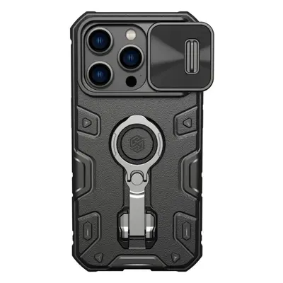 Kryt na mobil Nillkin CamShield Armor PRO Magnetic Zadní Kryt pro Apple iPhone 14 Pro Black