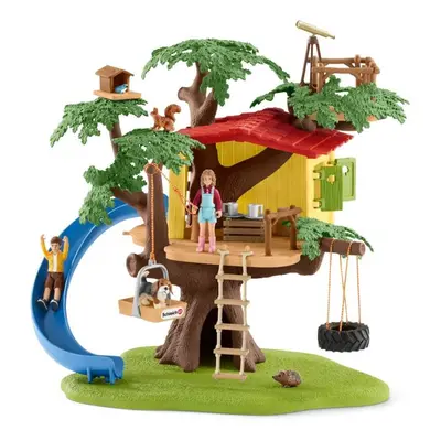 Set figurek a příslušenství Schleich Dům na dobrodružném stromě 42408