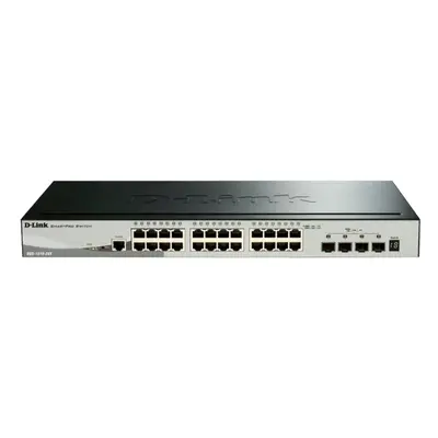 D-Link DGS-1510-28X 28-Port Gigabit Stackable Smart Managed Switch including 4x 10G SFP+